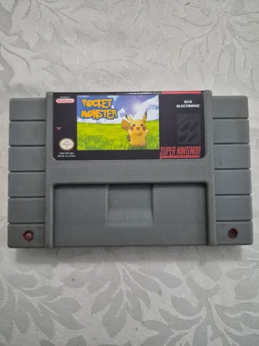Picachu Pocket Monsters Super Nintendo