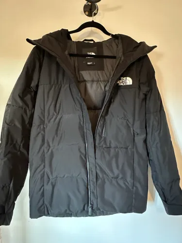 jaqueta the north face preta impermeável térmica para frio