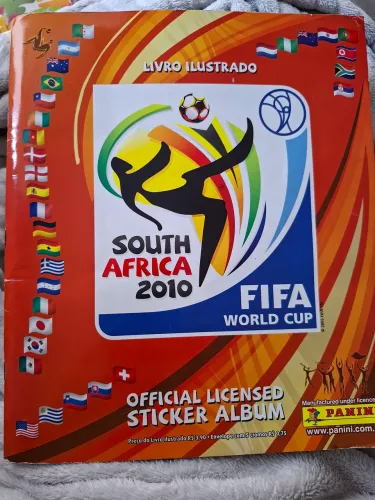 Álbum Copa do Mundo 2010 Completo ( Colado )