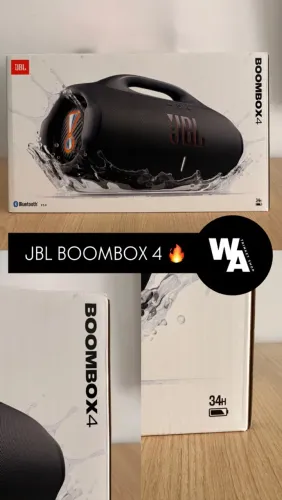 JBL Boombox 4 Preta Lacrada