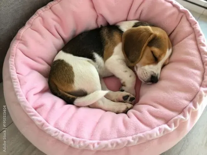 Beagle Seu coração pode encontrar paz em quatro patas