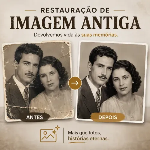 Restauração e Colorização de Fotos Antigas