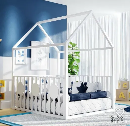 Cama Montessoriana Casal - Grão de Gente