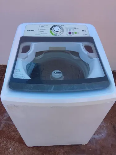 Máquina de lavar 14kg cesto de inox revisada 3 meses de garantia