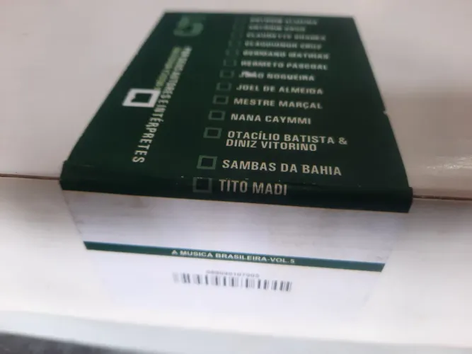 Box LACRADO CDs música brasileira volume 5 **leia a descrição**
