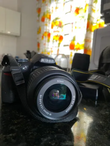 Nikon D3200 + Lente 18-55mm + Bolsa + Carregador | Excelente Estado