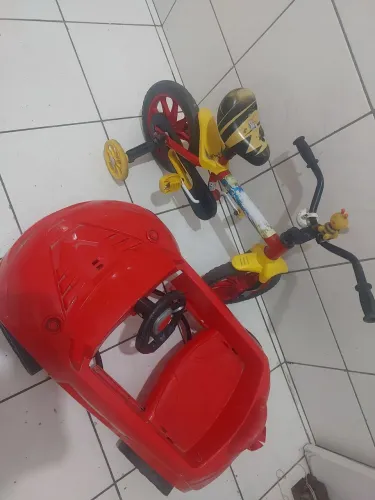 Bicicleta, carro