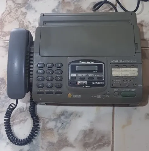 Telefone Antigo Fax Panasonic