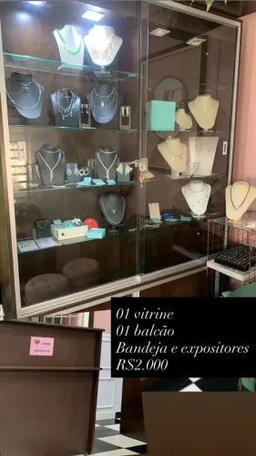 Vitrine e Balcão para Loja