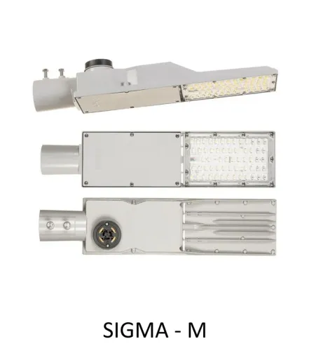 Luminária SIGMA S1 Lateral 50W RSS 4000K | Iluminação Exterior | Iluminação Pública
