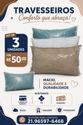 Kit travesseiro 