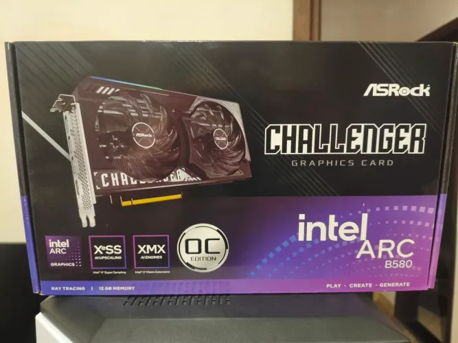 Placa de Vídeo B580 12GB Intel Arc Challenger