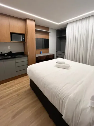 Apartamento Pronto para Morar na Vila Olímpia | Mobiliado, 25 m² e Condomínio Completo