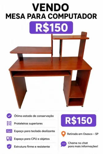 Mesa de computador 