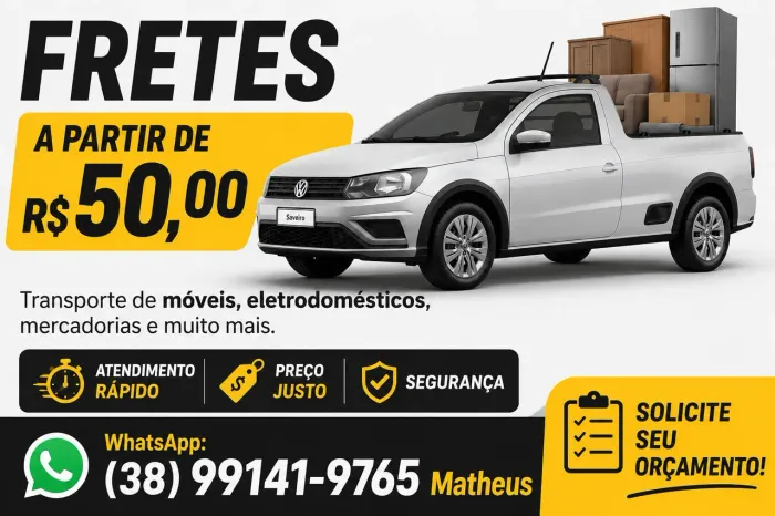Fretes e viagens.