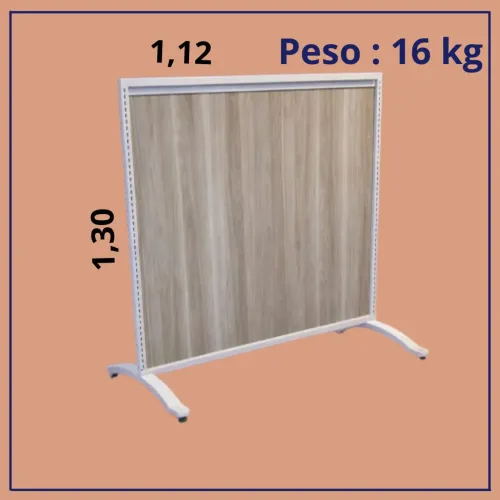 Base para pratileira com pés 