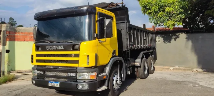Scania P 124 traçado cubos redutor
