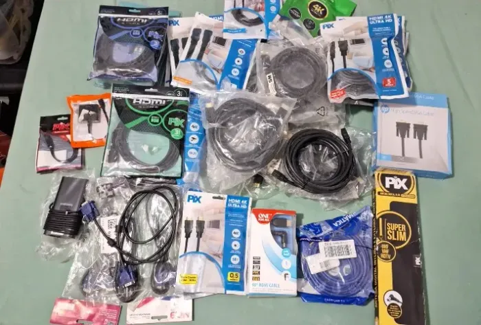 Lote de cabos HDMI