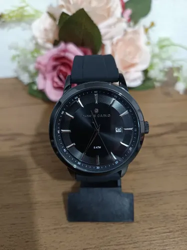 Relógio Monte Carlo 2774 pulseira de silicone