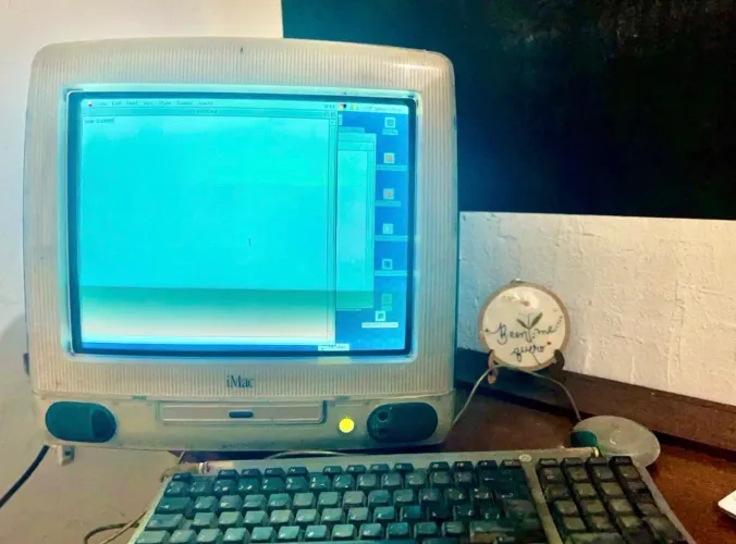 imac g3 1998 colecionador raridade funcionando