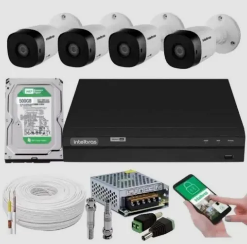 Kit câmeras instalado 