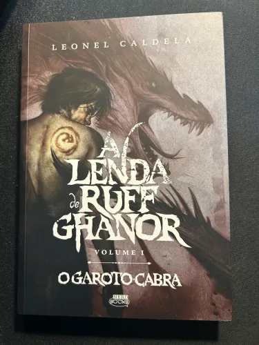 Livro Jovem Nerd A Lenda de Ruff Ghanor Vol 1: O Garoto Cabra
