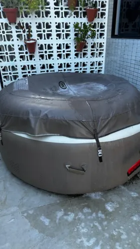 Banheira Piscina INTEX PureSpa Bubble Massage 28426 - 4 Pessoas - 795L - 220V