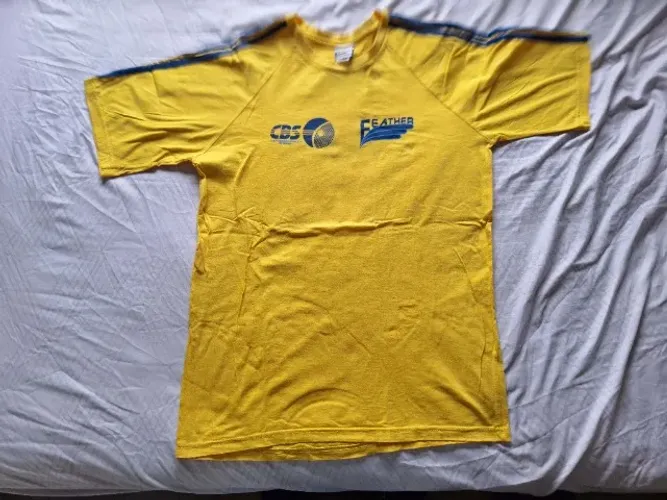 Camiseta Brasil Confederação Brasileira de Squash Feather - Amarela / Algodão - USADA