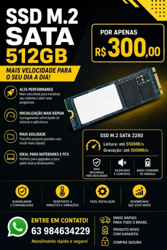 SSD M2 SATA 512GB