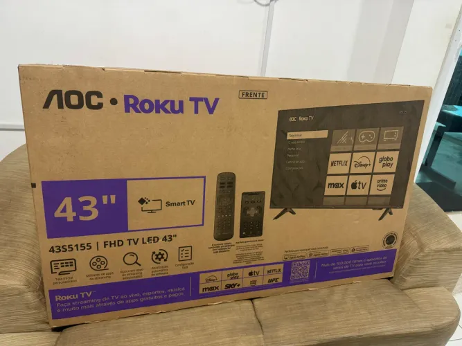 Smart tv 43 Aoc Lacrada