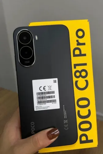 Lançamento Recente - Poco C81 Pro 4G Preto 128