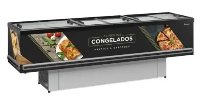 ilha p/ congelados 2.90m Gelopar