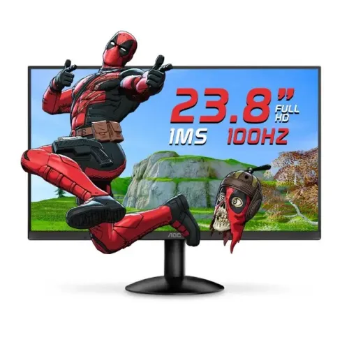 Monitor Aoc Gaming 23,8 100hz 1ms LED HDMI - 24b30hm2- Loja Fs