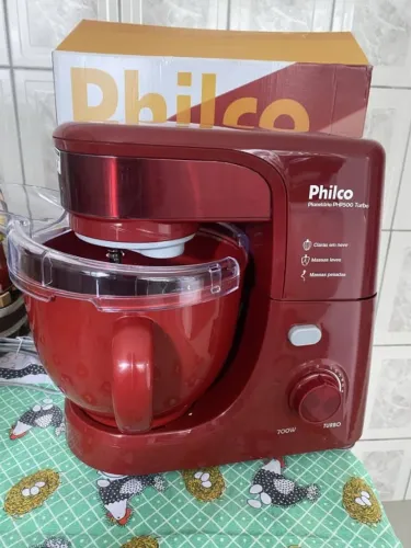 Batedeira Planetária Philco 4,5L Turbo Red 700W PHP500V 220v
