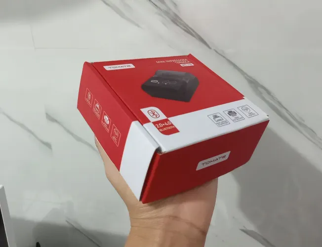 Mini impressora bluetooth - Tomate