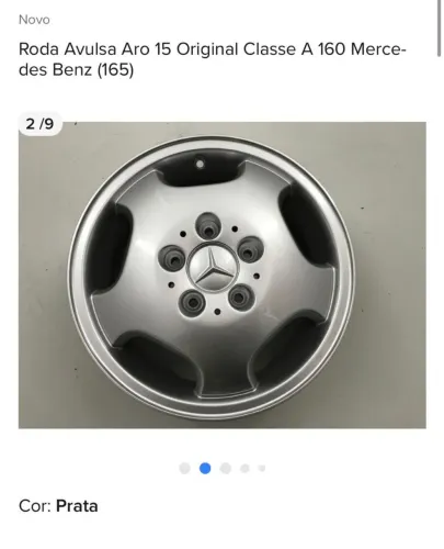 Jogo de rodas Mercedes classe A