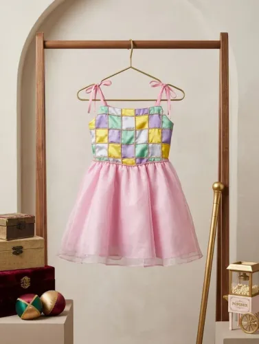 Vestido infantil tema circo