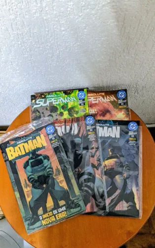 Coleção HQs Absolute Batman + Absolute Superman | DC Panini | Estado Excelente
