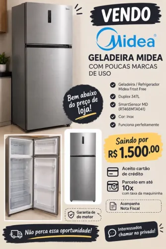 Geladeira Midea