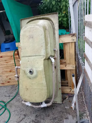 Banheira hidro com bomba d'água 