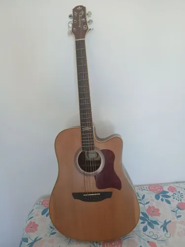 Violão Strinberg eletroacústico usado em bom estado + capa