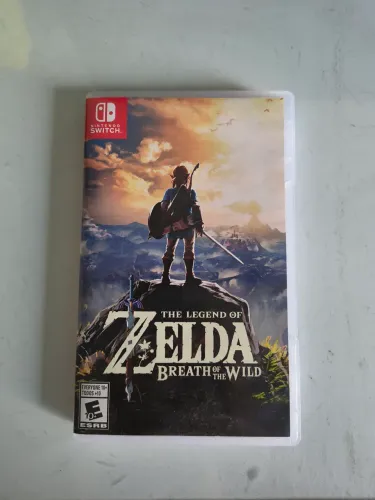 Zelda Breath of the Wild Nintendo Switch - Mídia Física - Excelente estado