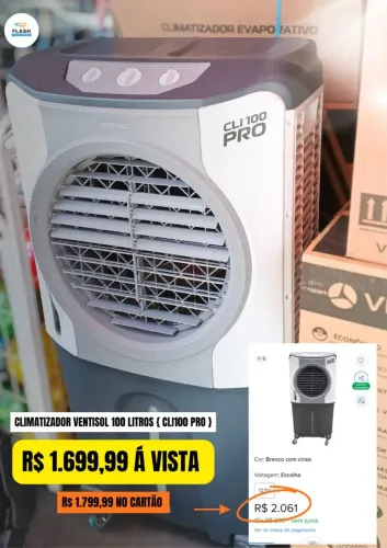 CLIMATIZADOR DE 100 LITROS VENTISOL