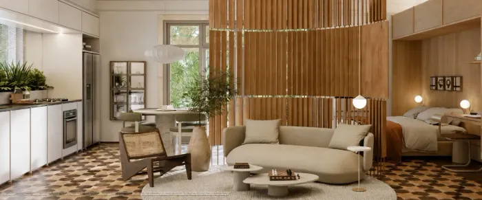 Studio Garden à Venda na Urca, 76 m² com Varanda Lançamento OBA Urca, RJ por R$ 1.985.076