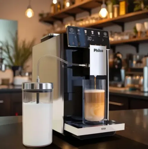 Cafeteira Philco 1,2L 20 Bar com Moedor 3 Níveis PCF03A 127V NOVA LACRADA