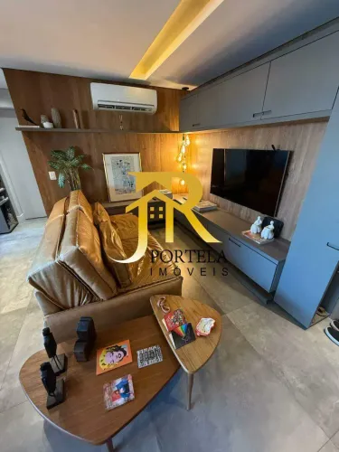 LOCAÇÃO: APTO MOBILIADO DE 57M2 COM 1 SUITE E VAGA DE GARAGEM EM COND. COM LAZER COMPLETO