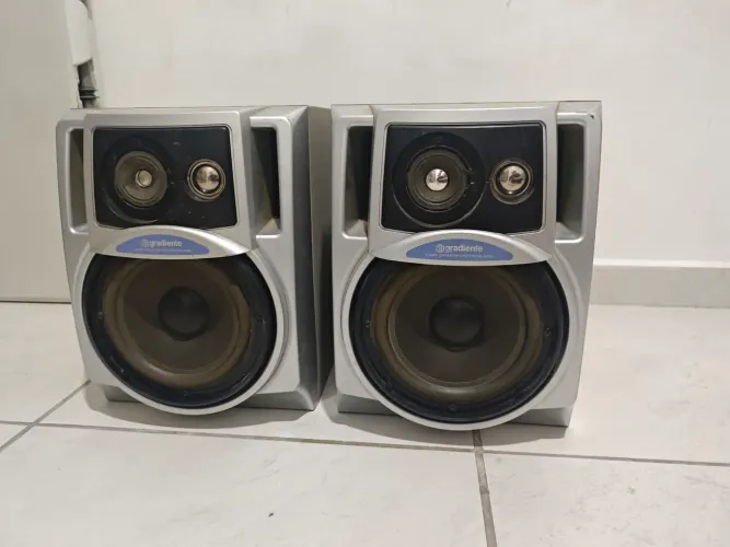 Par de Caixas de Som Gradiente SE-600 (3 Vias)