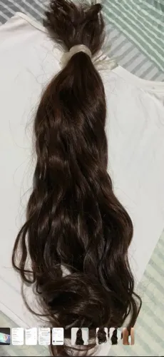 Mega Hair - cabelo humano 50 cm, peso 0.20 kg