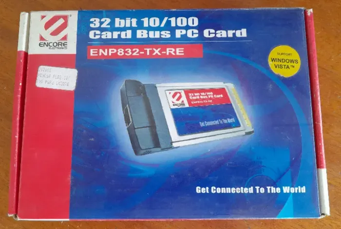 PC Card - Placa de rede externa 32 bit - Fulugilo CA1
