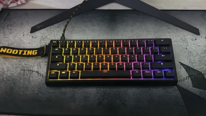 Wooting 60HE v2 Aluminum - Teclado Mecânico Gamer 8KHz